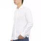 Baldinini Trend White Cotton Men Shirt