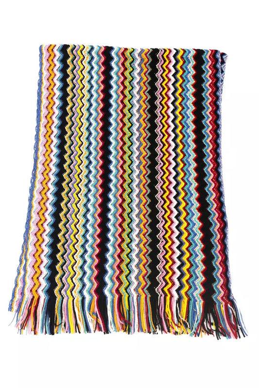 Missoni Multicolor Wool Womens Scarf