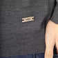 Baldinini Trend Gray Fabric Men Sweater