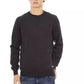 Baldinini Trend Gray Fabric Men Sweater