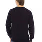 Baldinini Trend Blue Fabric Men Sweater