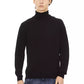 Baldinini Trend Black Fabric Men Sweater