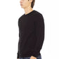 Baldinini Trend Black Fabric Men Sweater