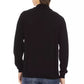 Baldinini Trend Black Fabric Men Sweater