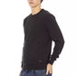 Baldinini Trend Black Wool Men Sweater