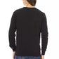 Baldinini Trend Black Wool Men Sweater