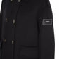 Baldinini Trend Black Wool Women Coat