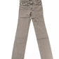 Jacob Cohen Gray Modal Women Jeans