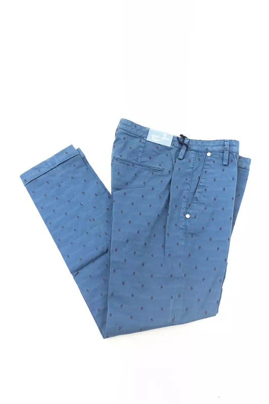 Jacob Cohen Blue Cotton Women Chino Jeans