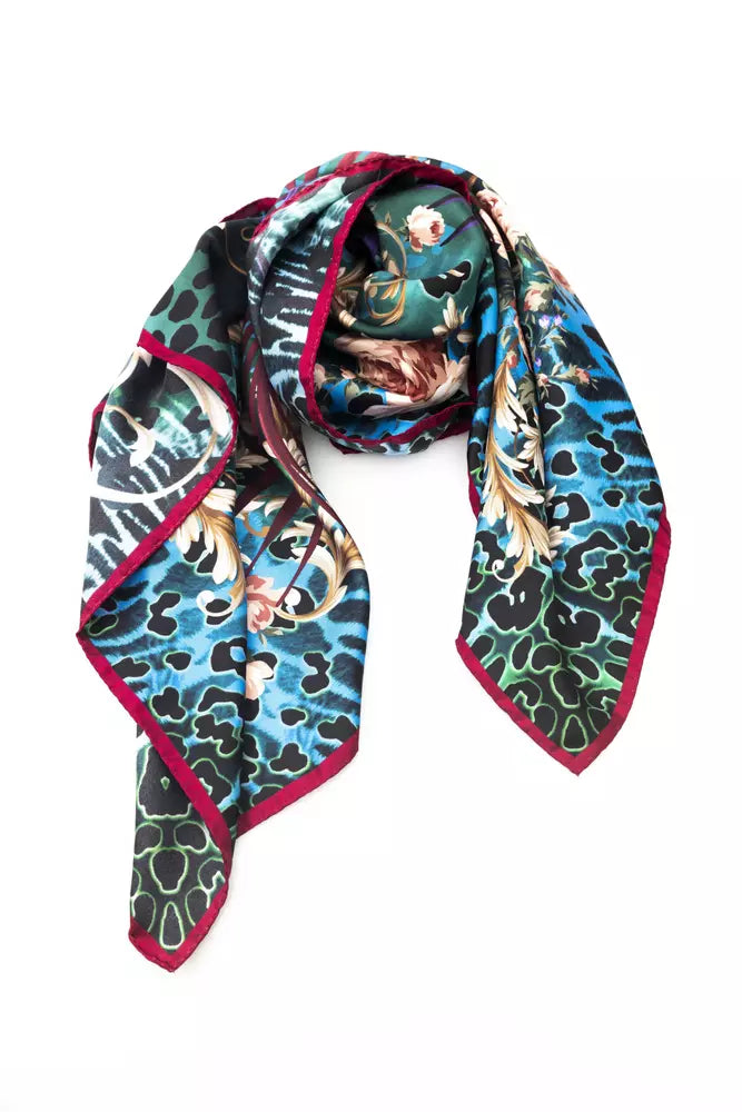 Cavalli Class Multicolor Silk Women Scarf