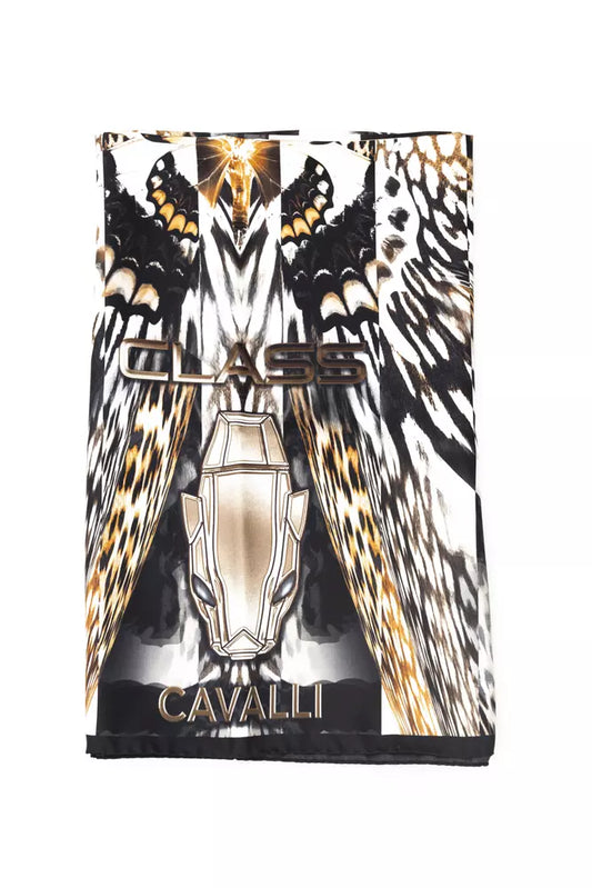 Cavalli Class Multicolor Silk Women Scarf