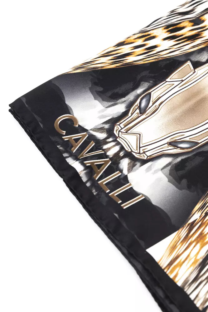 Cavalli Class Multicolor Silk Women Scarf