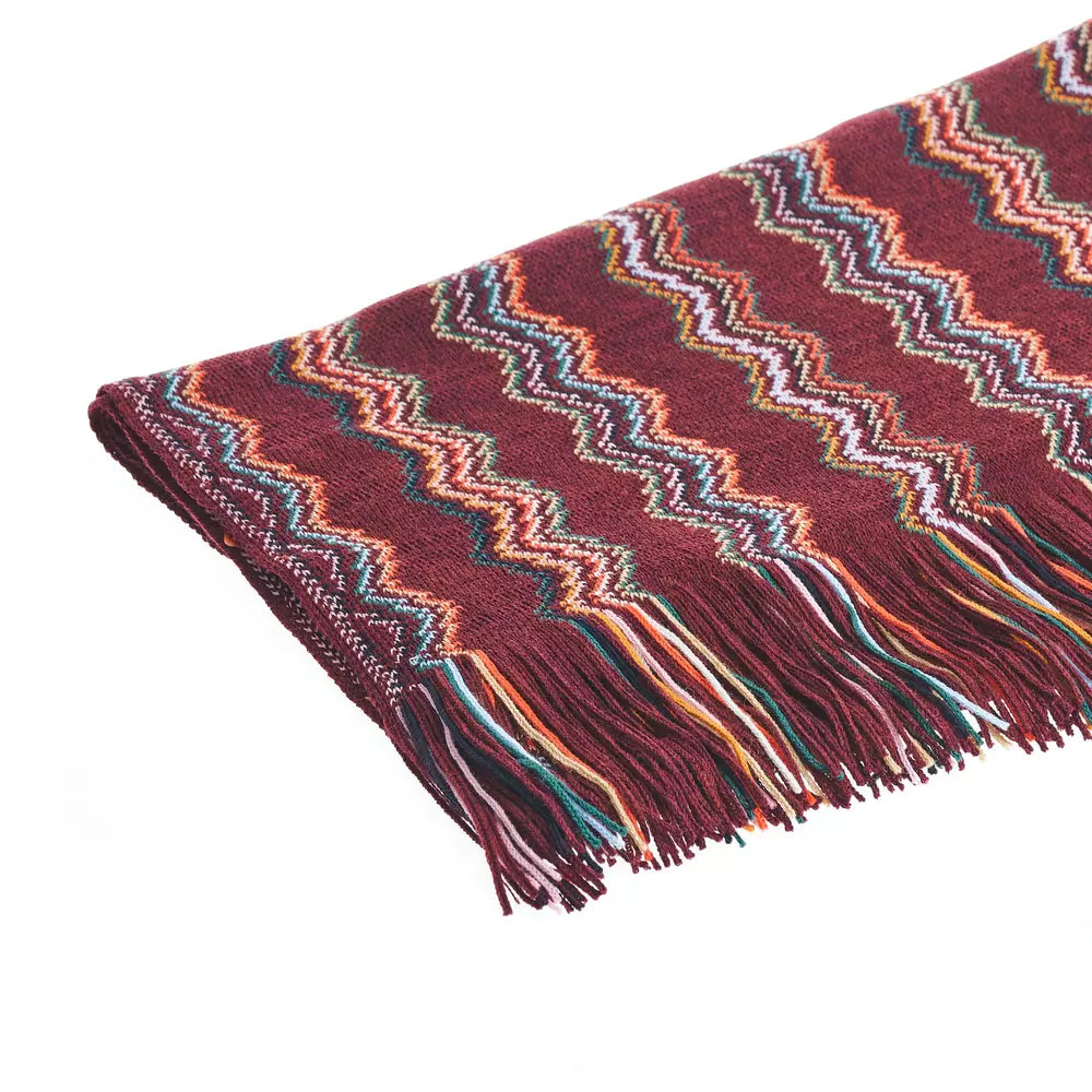 Missoni Multicolor Wool Men Scarf