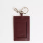 Trussardi Brown Leather Men Badge Holder