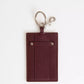 Trussardi Brown Leather Men Badge Holder