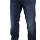 Dolce & Gabbana Chic Blue Washed Denim Pants for Trendsetters