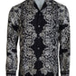 Dolce & Gabbana Elegant Satin Floral Baroque Shirt