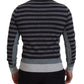 Dolce & Gabbana Elegant Striped Wool Crewneck Sweater