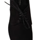 Dolce & Gabbana Elegant Black Leather Derby Dress Shoes