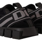 Dolce & Gabbana Chic Black Low Top Designer Sneakers