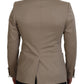 Dolce & Gabbana Elegant Beige Single Breasted Blazer