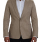 Dolce & Gabbana Elegant Beige Single Breasted Blazer