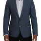 Dolce & Gabbana Elegant Blue Single Breasted Sport Blazer