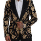 Dolce & Gabbana Floral Embroidered Evening Blazer