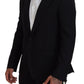 Dolce & Gabbana Elegant Single-Breasted Wool Blend Blazer