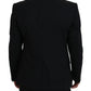 Dolce & Gabbana Sicilian Style Black Single Breasted Blazer