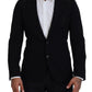 Dolce & Gabbana Elegant Single Breasted Black Wool Blazer