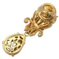 Dolce & Gabbana Exquisite Gold-Toned Crystal Brooch