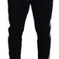 Dolce & Gabbana Chic Black Cotton Designer Trousers