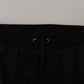 Dolce & Gabbana Chic Black Cotton Designer Trousers