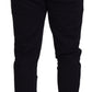 Dolce & Gabbana Elegant Black Cotton Jogger Pants