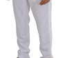 Dolce & Gabbana Elegant White Jogger Pants for Sophisticated Comfort