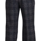 Dolce & Gabbana Elegant Gray Checkered Alpaca Blend Pants