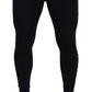 Dolce & Gabbana Sleek Black Designer Pants