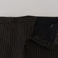 Dolce & Gabbana Elegant Striped Cotton Blend Pants