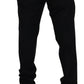 Dolce & Gabbana Elegant Black Virgin Wool Blend Trousers