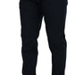 Dolce & Gabbana Elegant Blue Cotton Stretch Pants