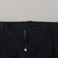 Dolce & Gabbana Elegant Blue Cotton Stretch Pants