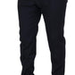 Dolce & Gabbana Elegant Blue Wool Blend Trousers