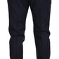 Dolce & Gabbana Elegant Blue Wool Blend Trousers