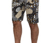 Dolce & Gabbana Vibrant Multicolor Printed Cotton Shorts