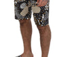 Dolce & Gabbana Vibrant Multicolor Printed Cotton Shorts