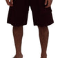 Dolce & Gabbana Elegant Maroon Tailored Shorts