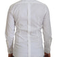 Dolce & Gabbana Dazzling White Slim Fit Dress Shirt