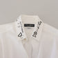 Dolce & Gabbana Elegant White Cotton Dress Shirt