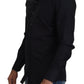 Dolce & Gabbana Elegant Black Slim Fit Cotton Shirt